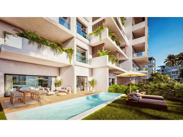 Tropical Apartments In Downtown Punta Cana