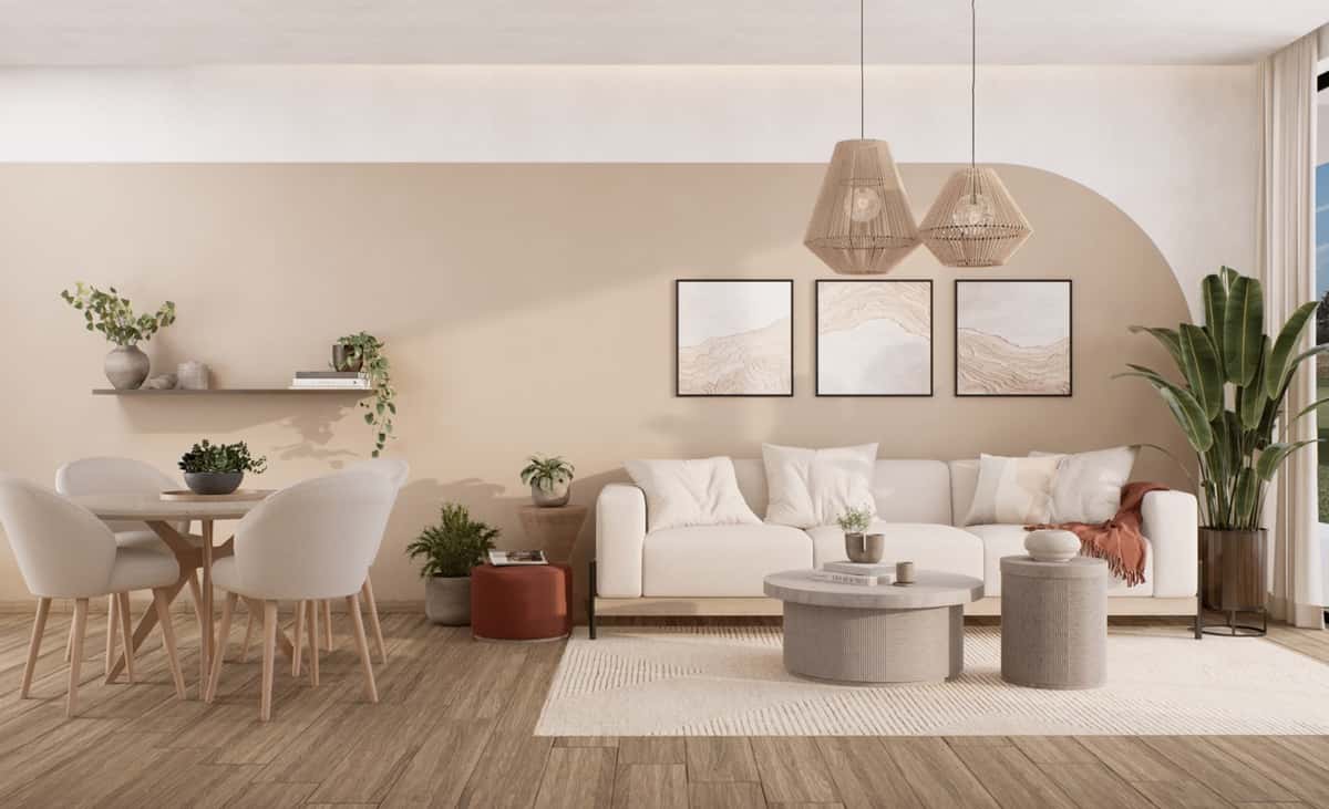 Furnished One Bedroom With Terrace