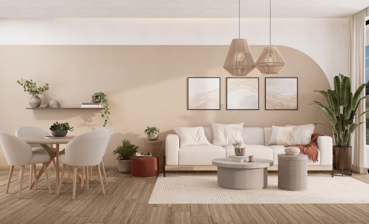 Furnished One Bedroom With Terrace