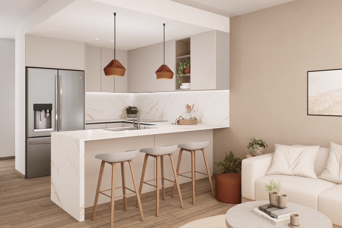 Furnished One Bedroom With Terrace - Image 4