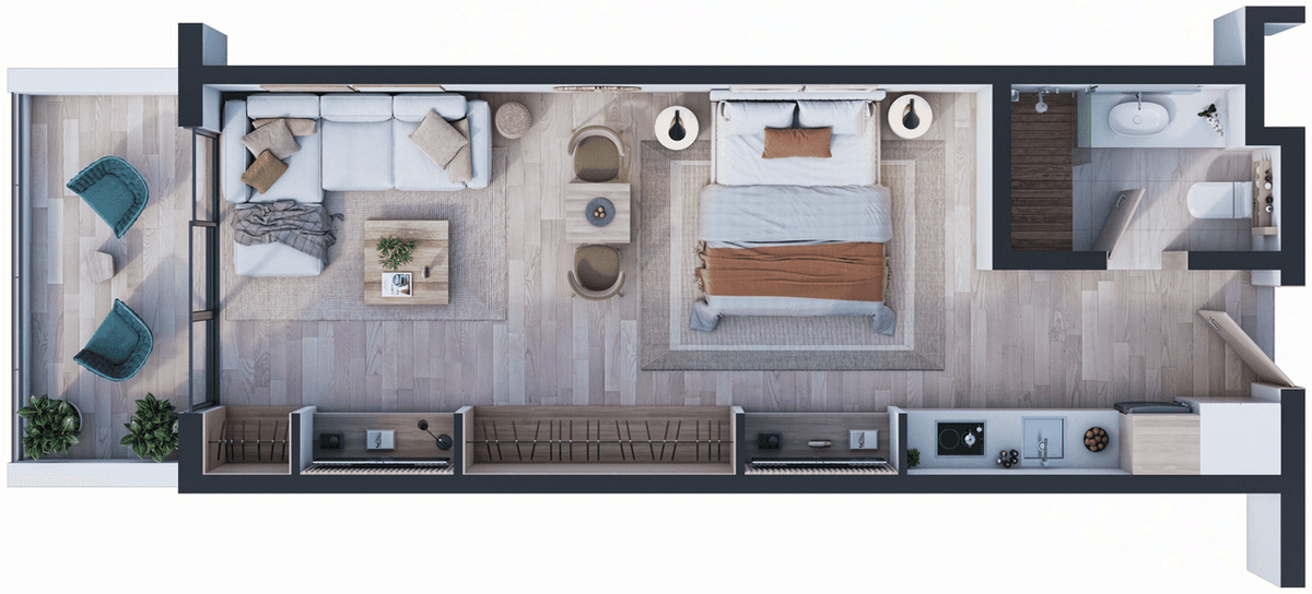 1 Bedroom Studio Apartment Punta Cana - Image 5