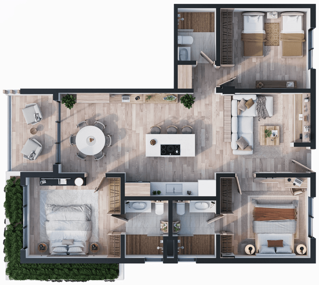 1 Bedroom Apartment In The Heart Of Punta Cana