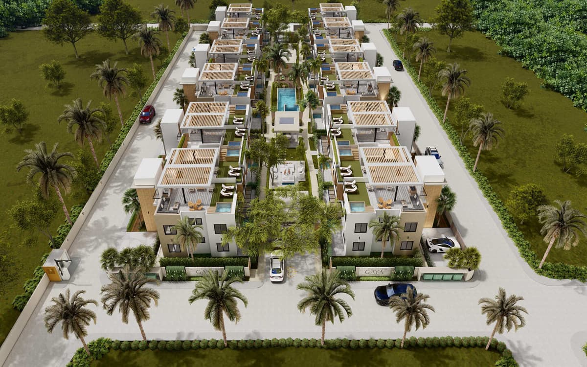 Id-2647 Punta Cana Two-bedroom Condo For Sale In Gaya Residences - Image 1
