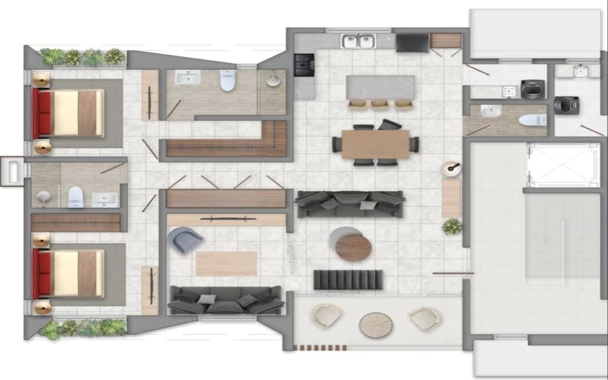Id-2075 Two-bedroom Condo For Sale In Vista Cana Punta Cana