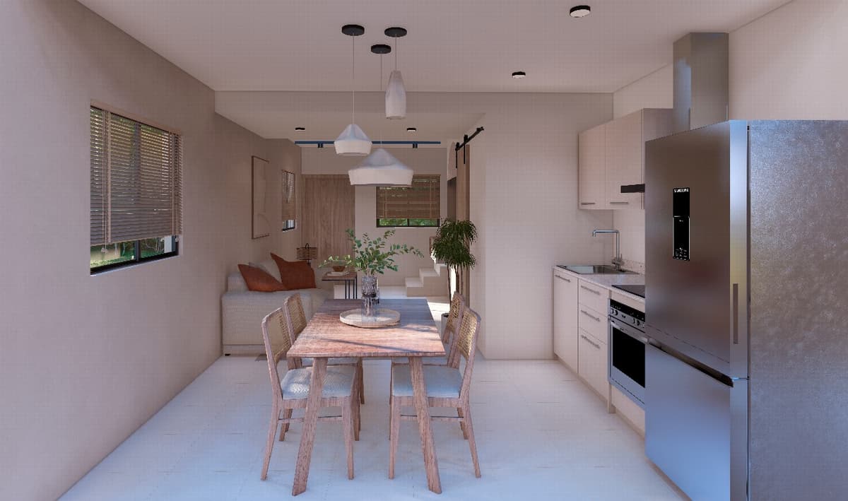 Small 2 Bedroom Duplex Houses In Gated Community Close To Macao