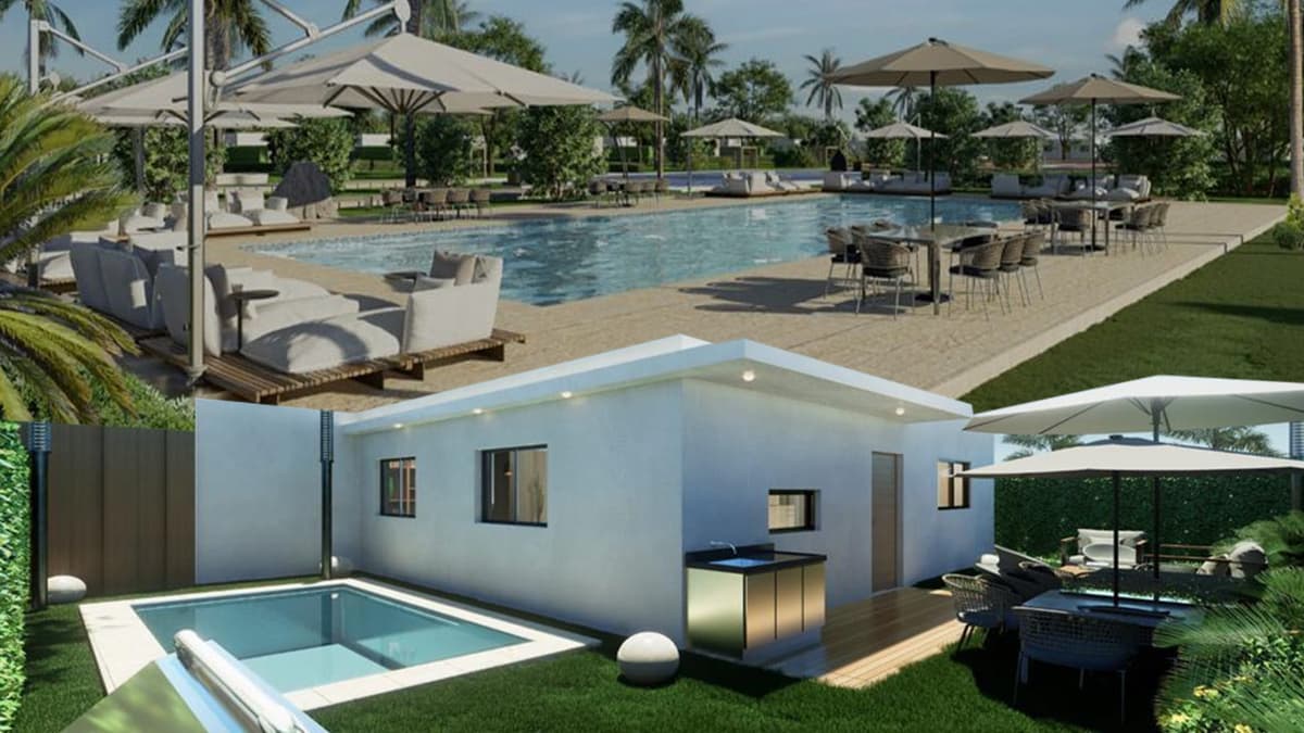 Three Bedroom Houses With Garden Semi Olympic Pool Sports Fields - Image 3