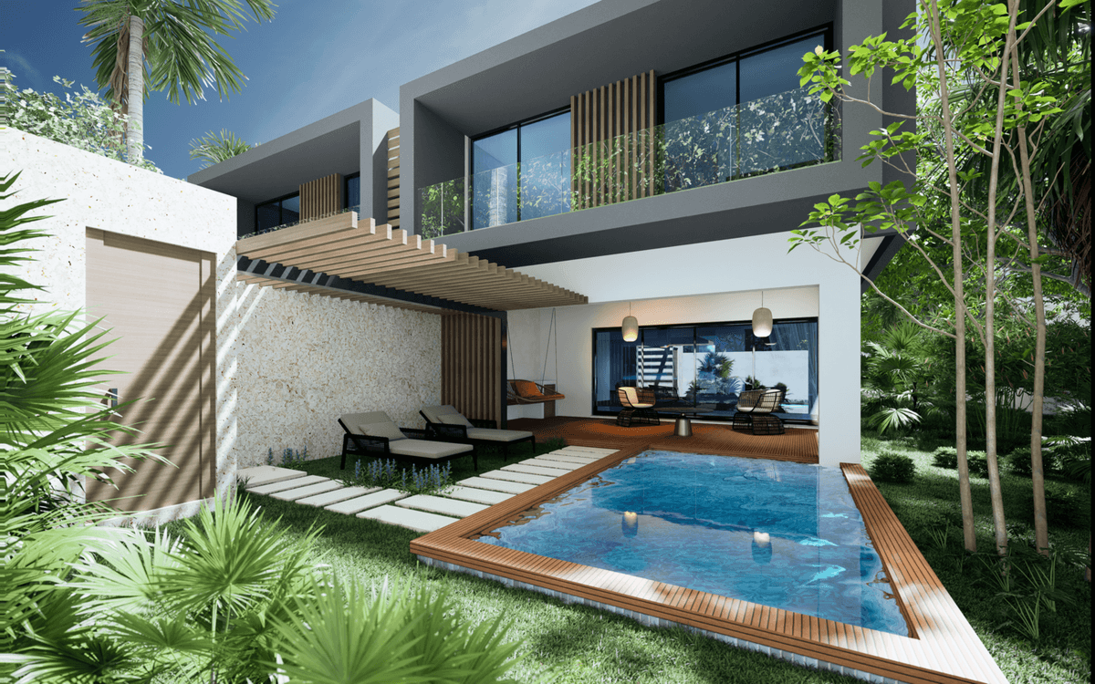Id-2078 Three Bedroom Duplex Villa For Sale In Vista Cana - Image 4