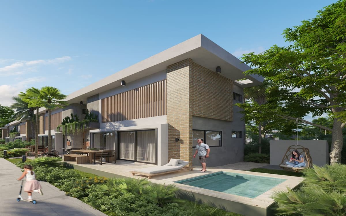 Id-2085 Three-bedroom Townhouse For Sale In Vista Cana - Image 3