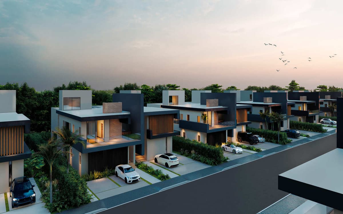 Id-2612 Three-bedroom Villa For Sale In Cap Cana With Green - Image 3