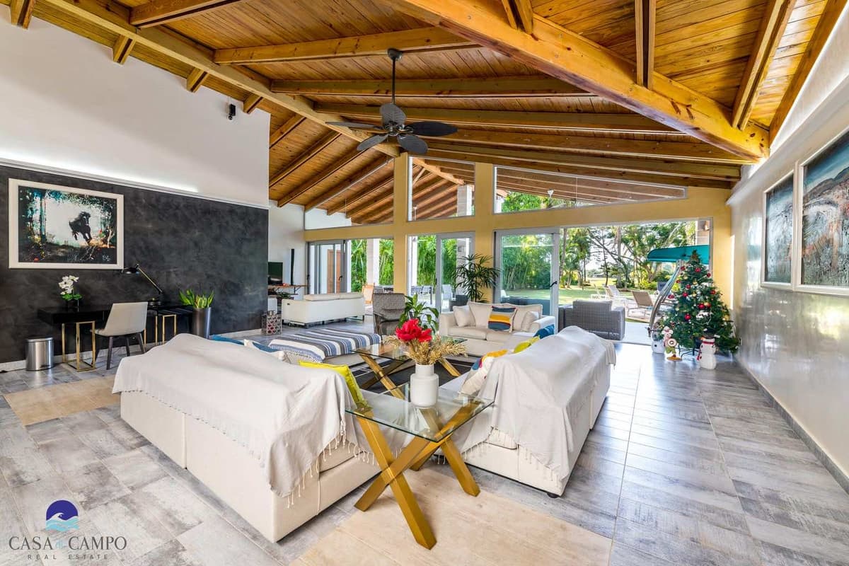 Modern Elegance Meets Golf Course Views In Casa De Campo