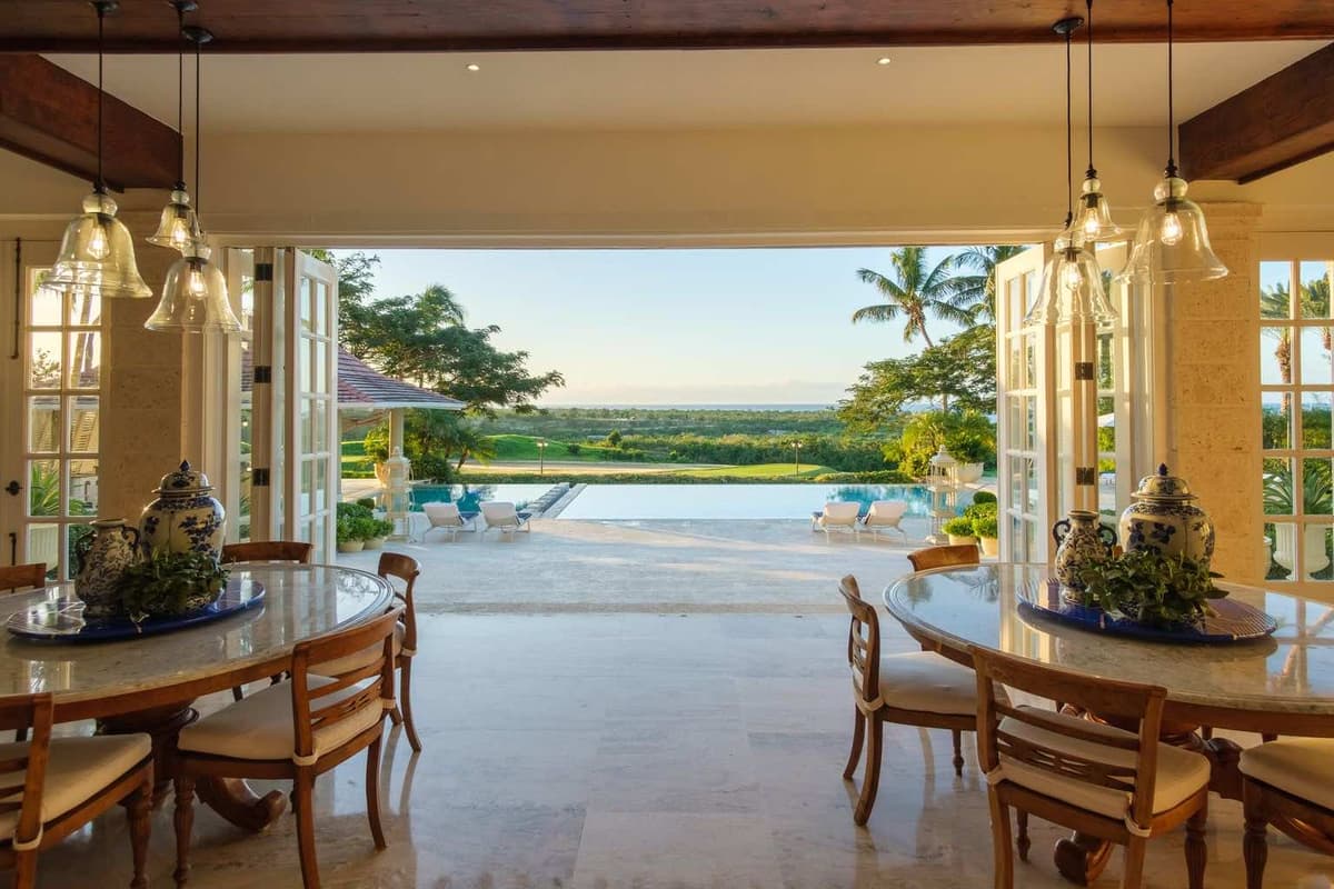 Exclusive 10-bedroom Mansion With Ocean Views In Casa De Campo