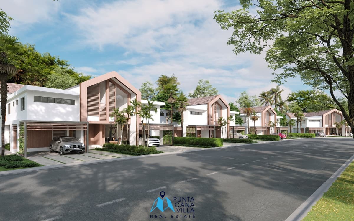 Id-2036 Three-bedroom Duplex Villa For Sale In Bavaro Punta Cana - Image 2