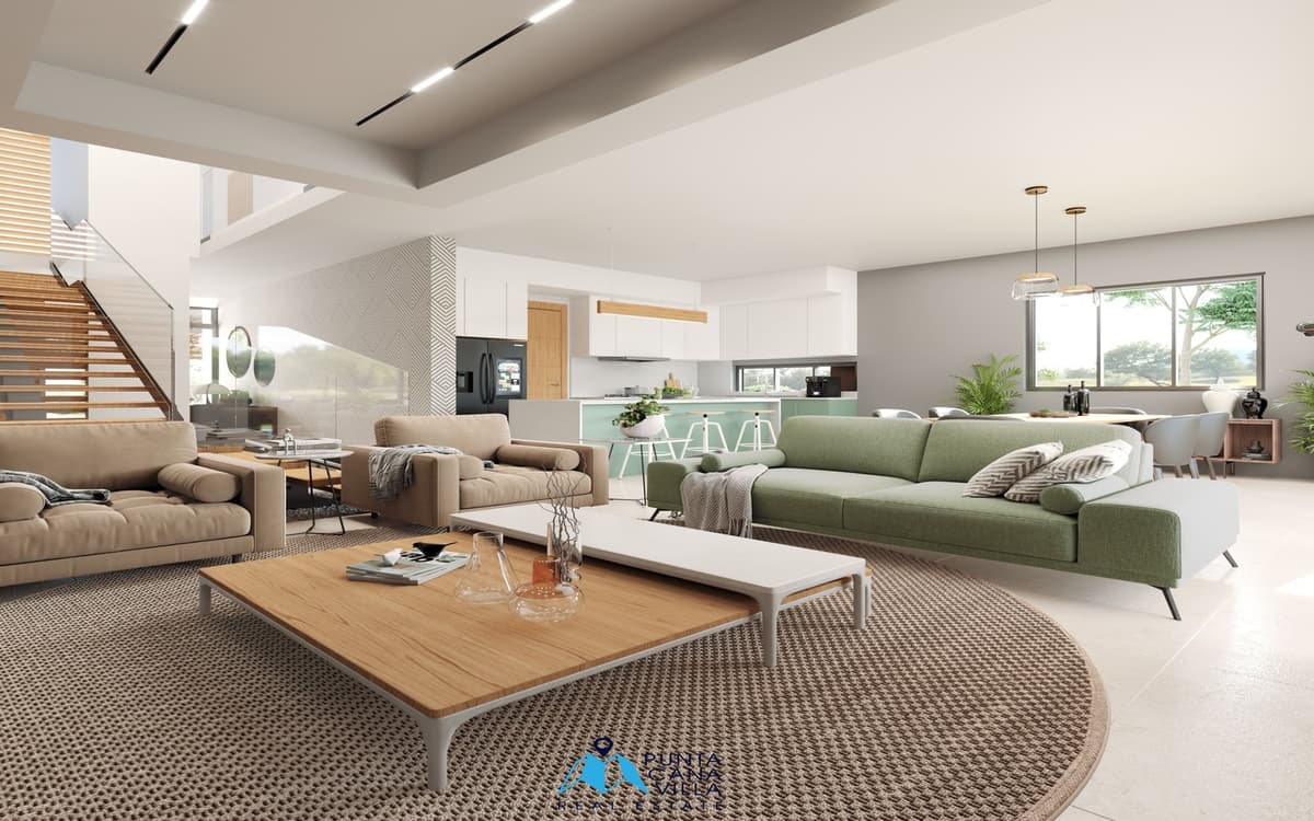 Id-2036 Three-bedroom Duplex Villa For Sale In Bavaro Punta Cana - Image 4