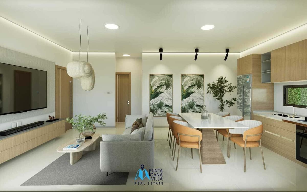 Id-2004 Beautiful Two Bedroom Villa For Sale In Bavaro Punta Cana