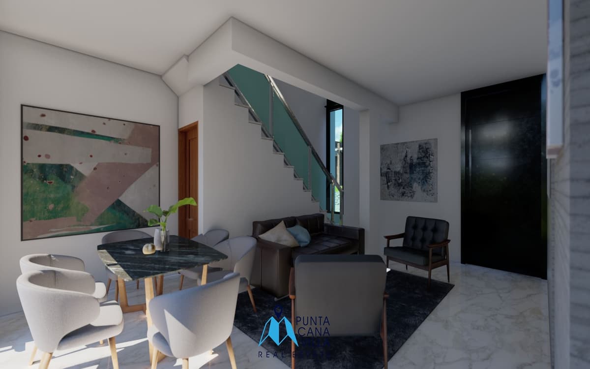 Id-2026 Stunning Two Bedroom Villa For Sale In Brisas Punta Cana - Image 3