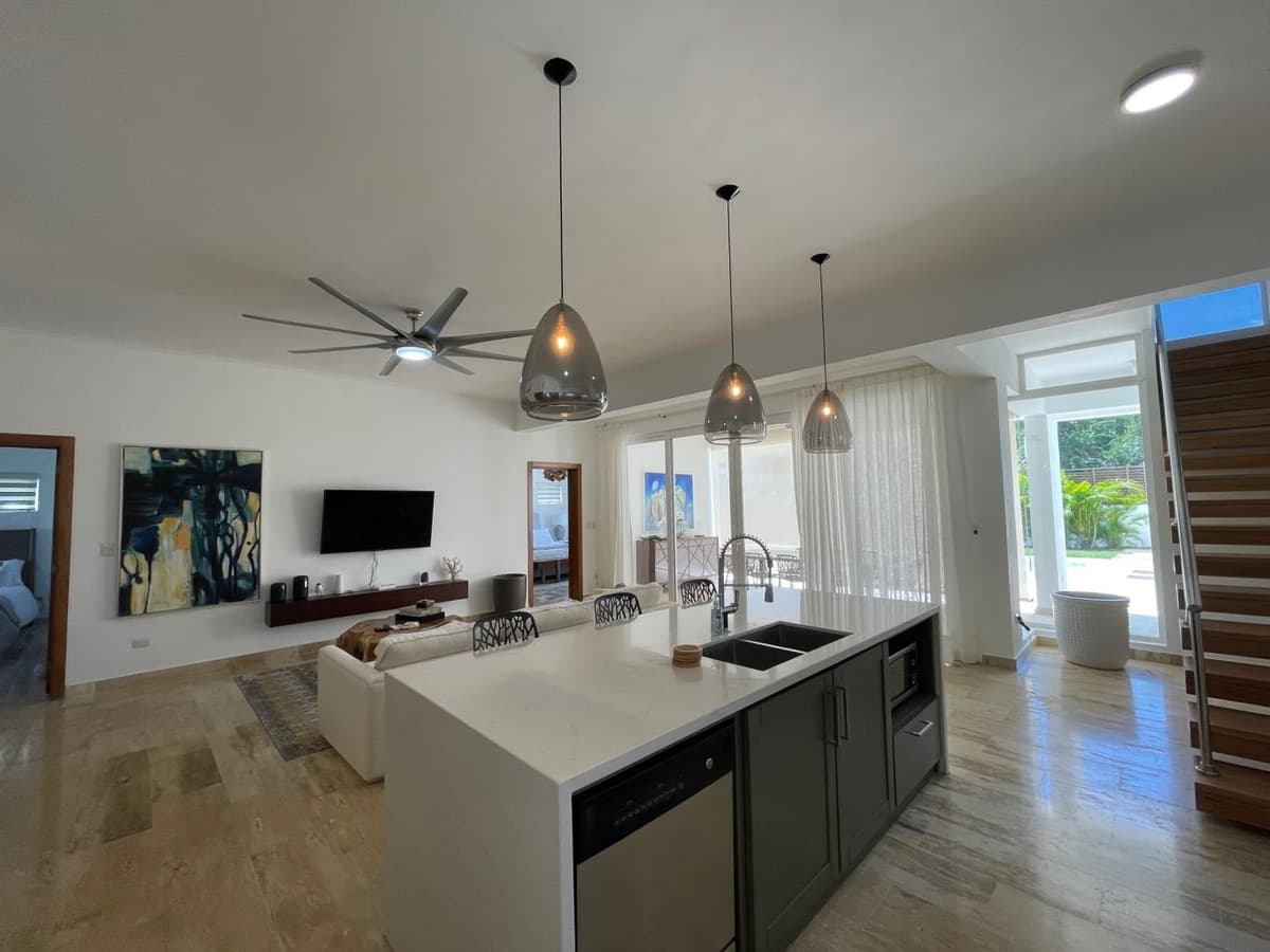 Stunning Ocean View Home In Sosua Ocean Village