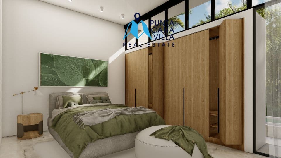 Id-2610 Beautiful 3 Bedroom Villa For Sale In Macao Punta Cana. - Image 2