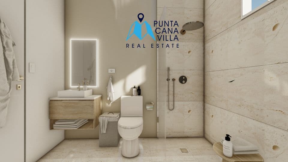 Id-2610 Beautiful 3 Bedroom Villa For Sale In Macao Punta Cana. - Image 4