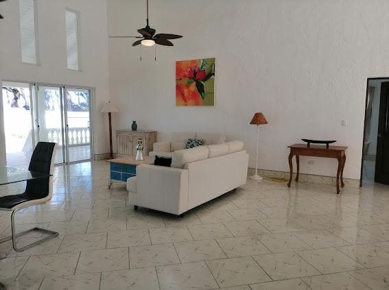 Fabulous Ocean Front Villa In Great Cabarete Location