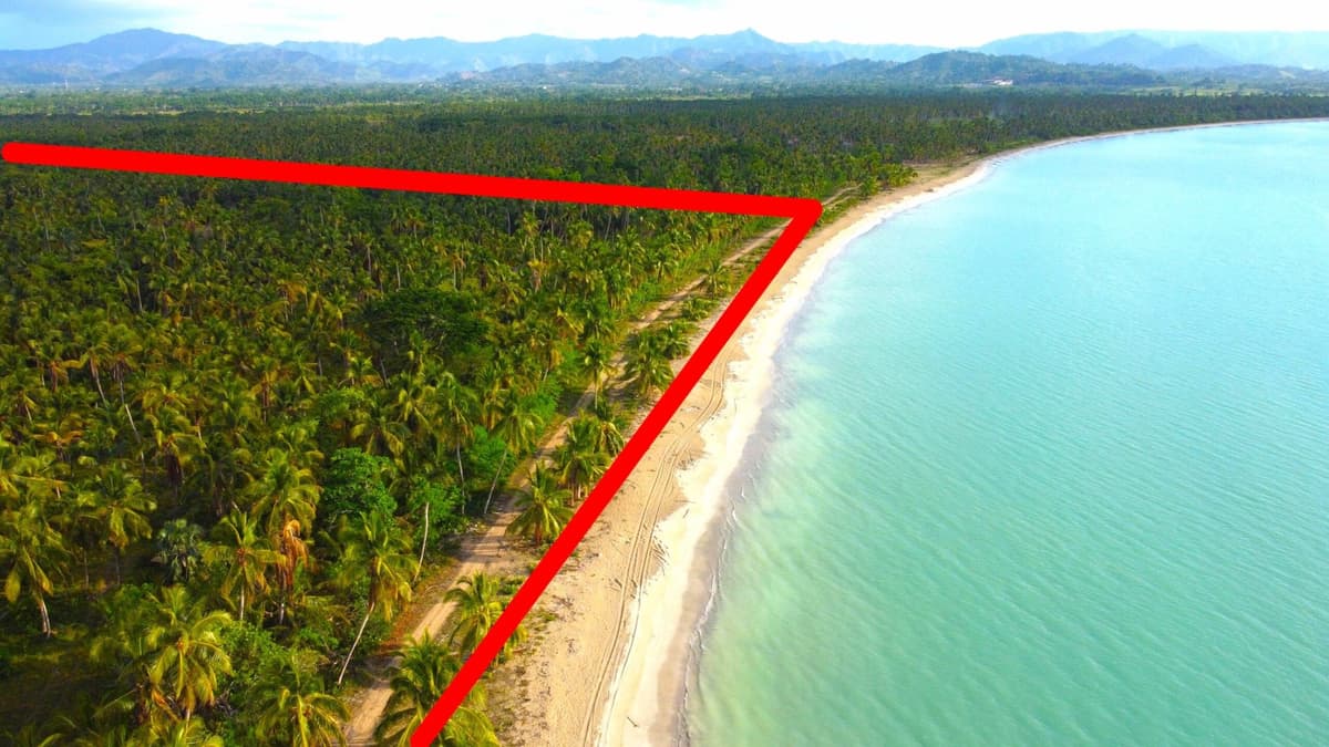 Oceanfront Land With Beach For Hotel Development In Miches