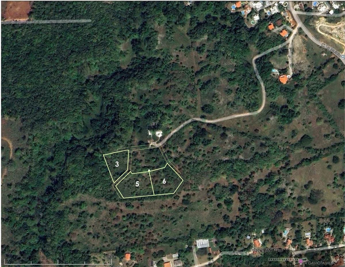 Three Building Lots for Sale in La Mulata, Sosúa | Development Potential - Image 1