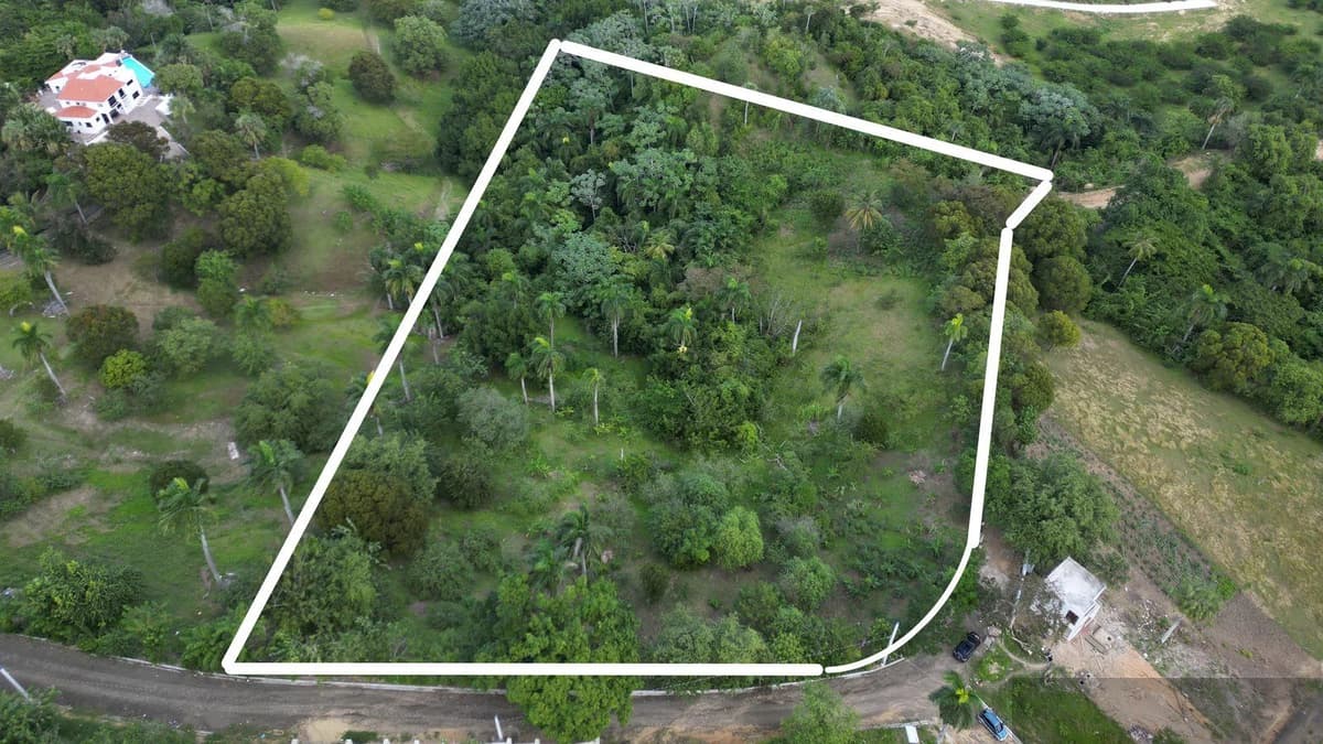 Ocean View Land for Sale in La Uva, Puerto Plata - Image 1