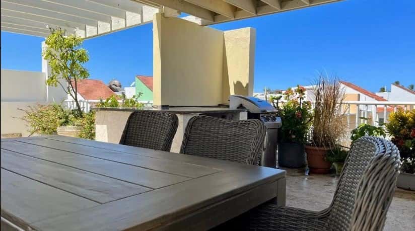 Playa Turquesa 3 BR penthouse with ocean view - El Cortecito
