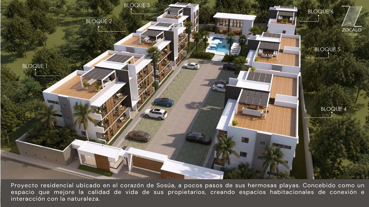 Residencial Paseo Llibre – New Condos 5min walk to Sosúa Beach