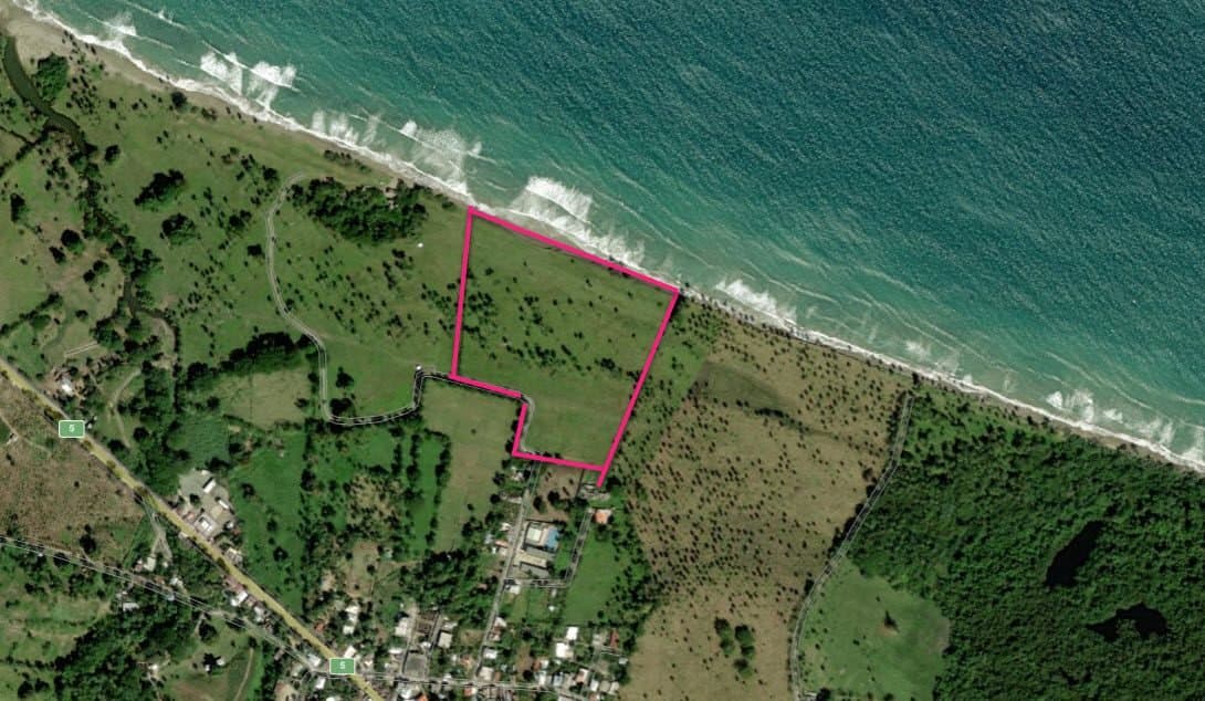 Prime 37,500 m² Beachfront Development Land – Gaspar Hernández, North Coast - Image 2
