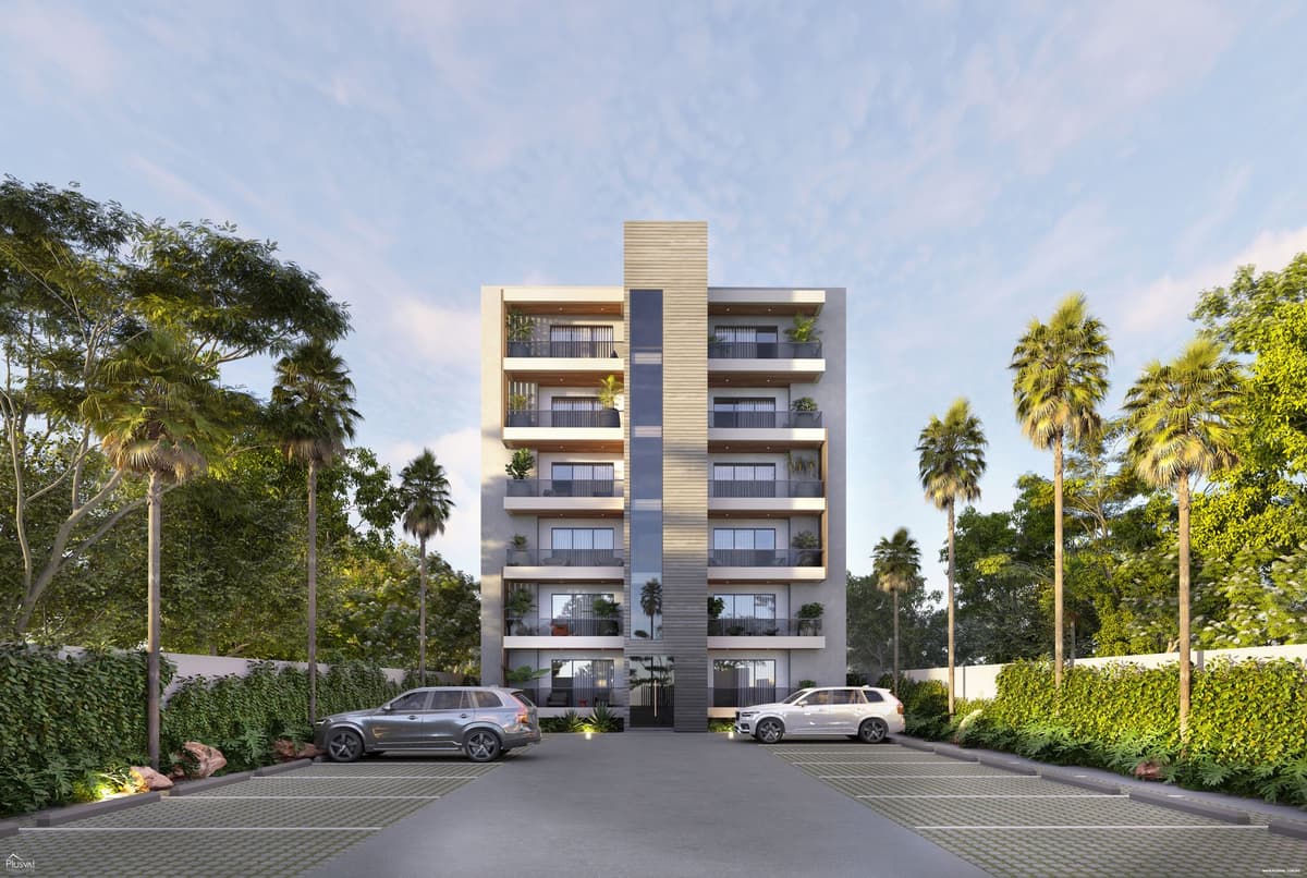 Apartamentos en proyecto cerrado tipo torre con área social y piscina. - Image 2