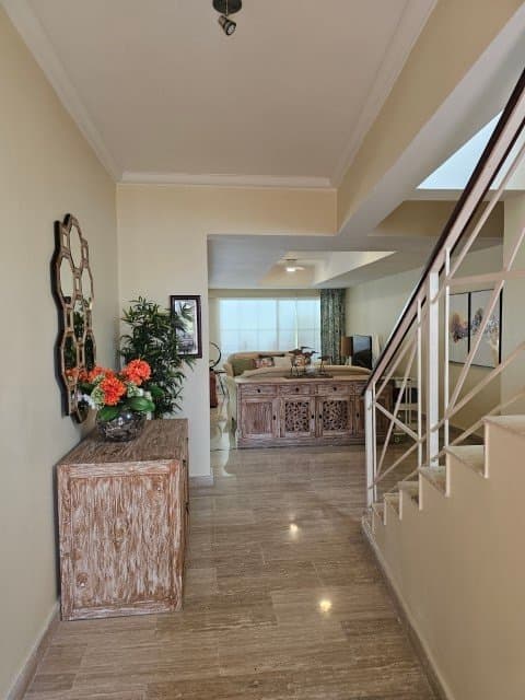 Spacious 3 BR Duplex villa with pool and view to the golf course, fully furnished and move-in ready; Cocotal Golf and Country Club - Image 4