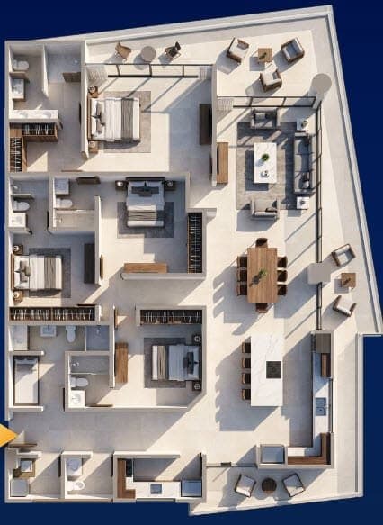 Black Diamond Penthouse Puerto Plata | Brickell - Image 1