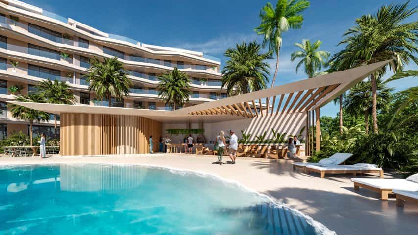 Crystal Garden Sea and Golf 2 and 3 BR condos and penthouses - Cap Cana Las Iguanas