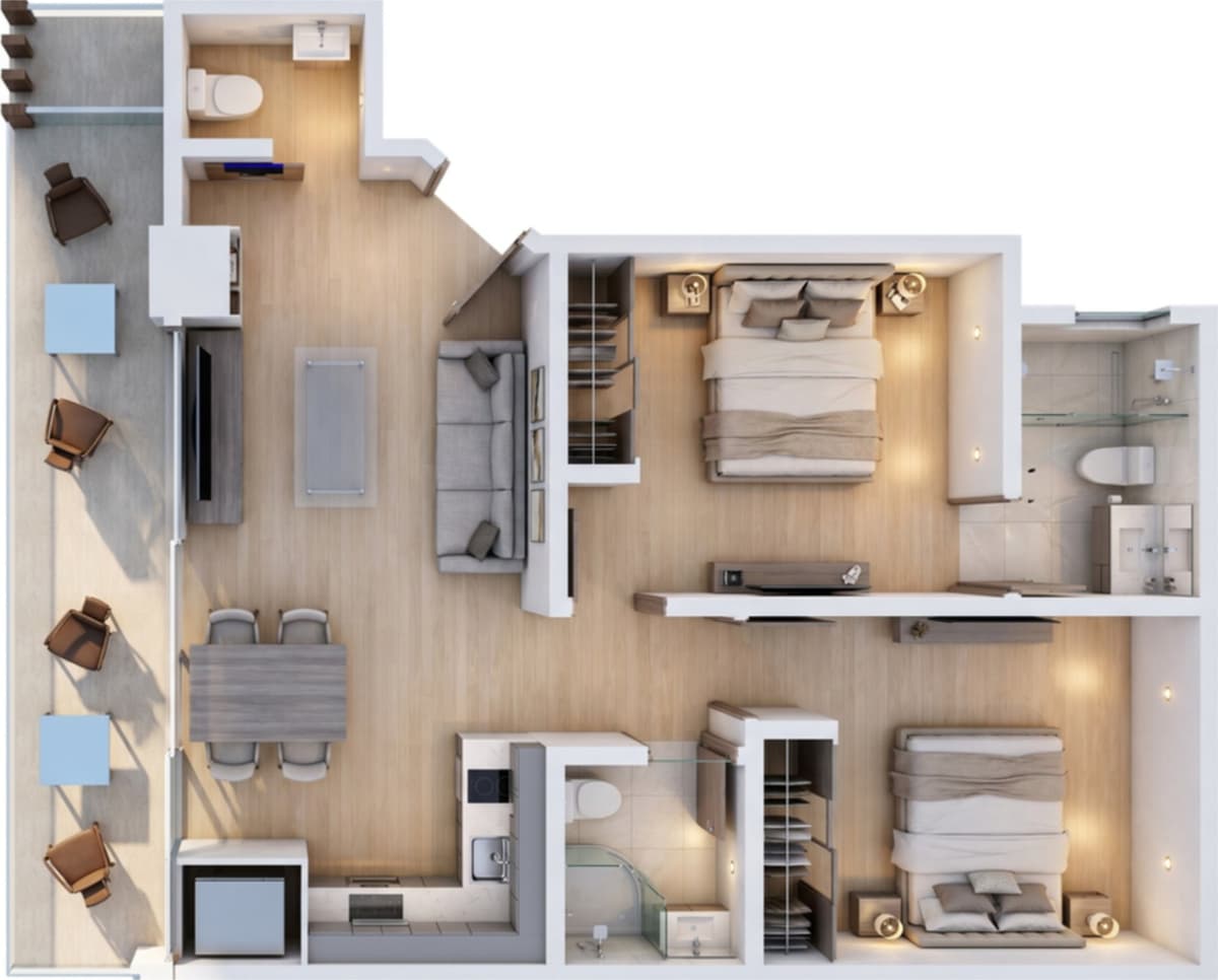 Premium Brickell Center Condo for sale - Urban Platinum - Image 3