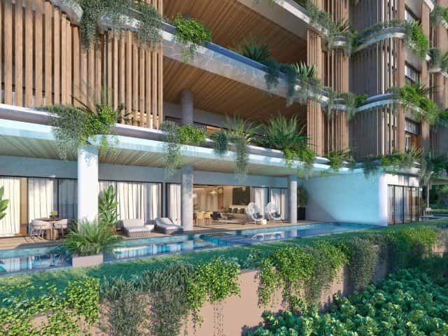 Palm Beach Residences elegant 1, 2 and 3 BR furnished condos and penthouses with golf-and ocean view - Cap Cana