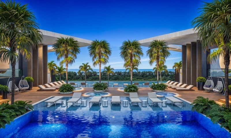 Aura del Mar exclusive boutique-resort-style 1, 2 and 3 BR condos, close to beach and golf courses - Cap Cana