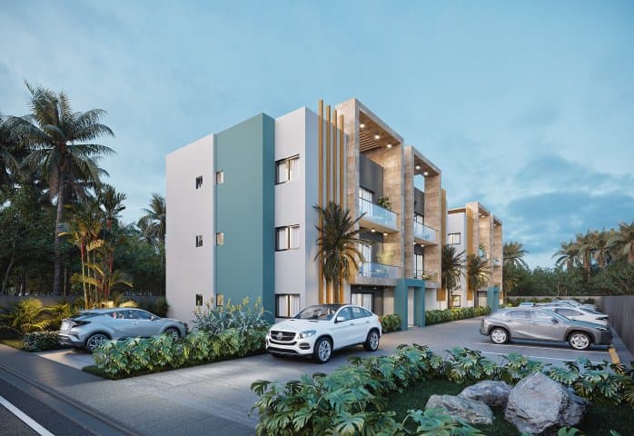 Stanza Bavaro II modern 2 BR condos only minutes from Downtown - Brisas de Bavaro - Image 2