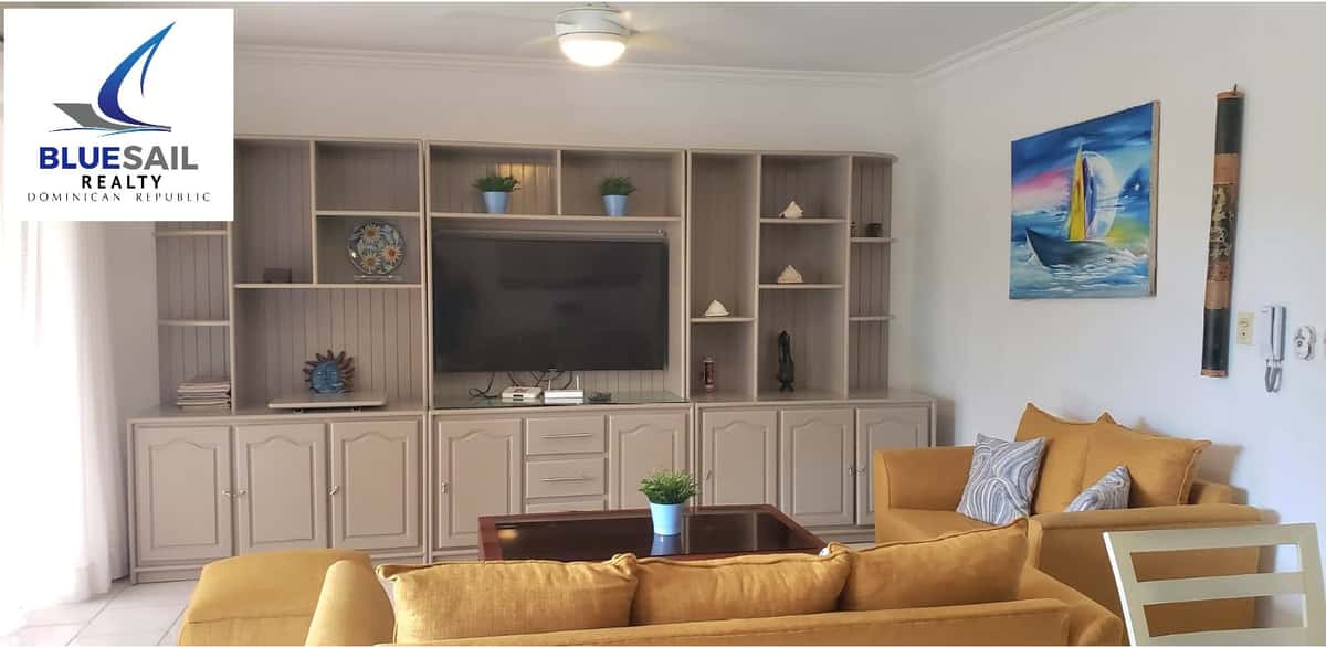 BEAUTIFUL 2 BEDROOM CONDO IN CABARETE IN A GATED COMMUNITY JUST STEPS FROM THE BEACH