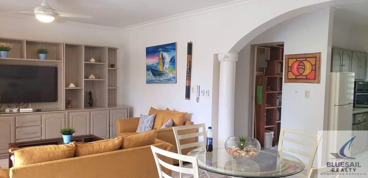 BEAUTIFUL 2 BEDROOM CONDO IN CABARETE IN A GATED COMMUNITY JUST STEPS FROM THE BEACH - Image 2