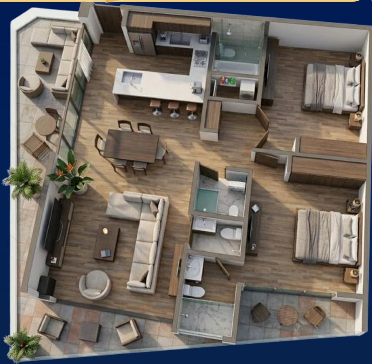 Elite Titanium Luxury Condos | Brickell Center Towers Puerto Plata - Image 4