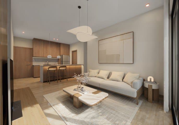 Terra Serena modern 2 BR condos in centric location, family friendly - Circunvalacion Bavaro / Veron - Image 5