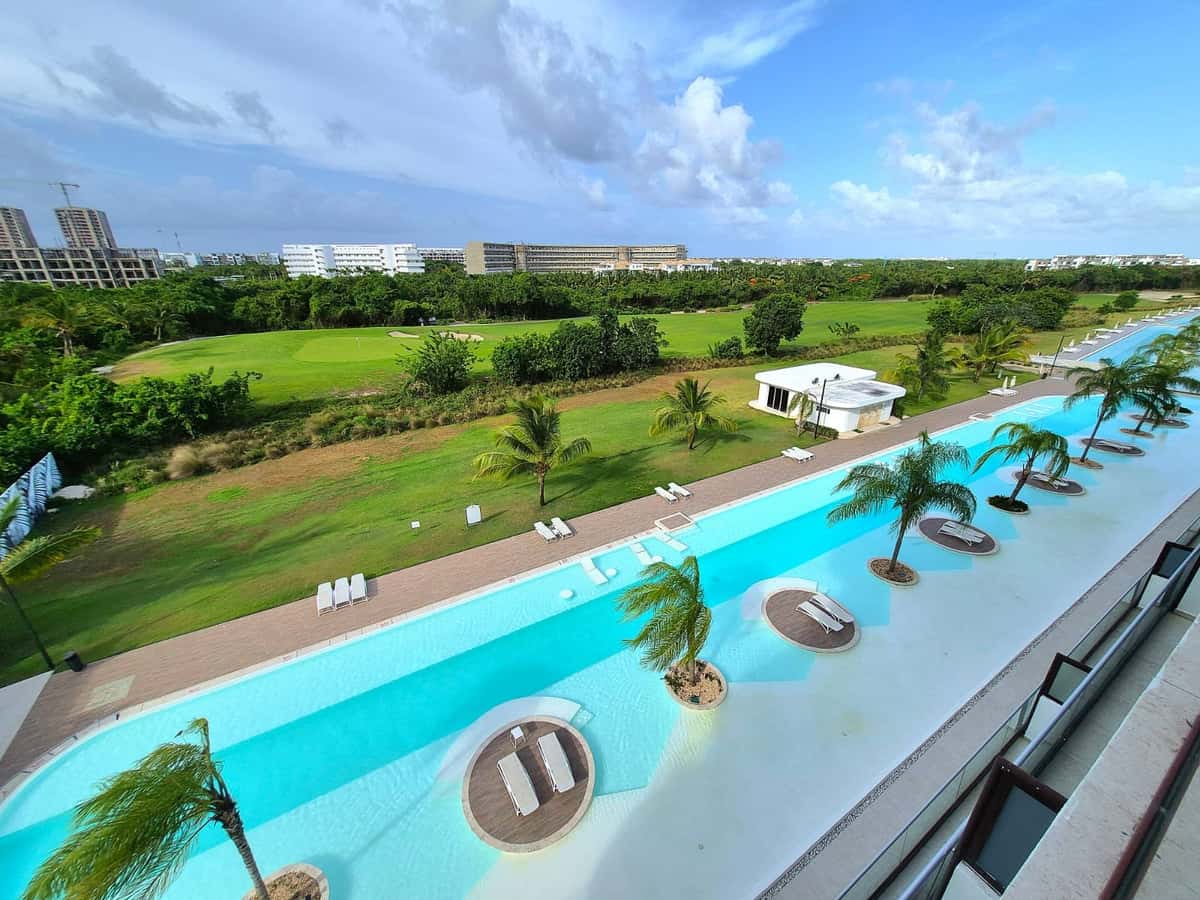 Cana Rock Star modern 3 BR penthouse with spacious roof top terrace, perfect for golfers - Cana Bay