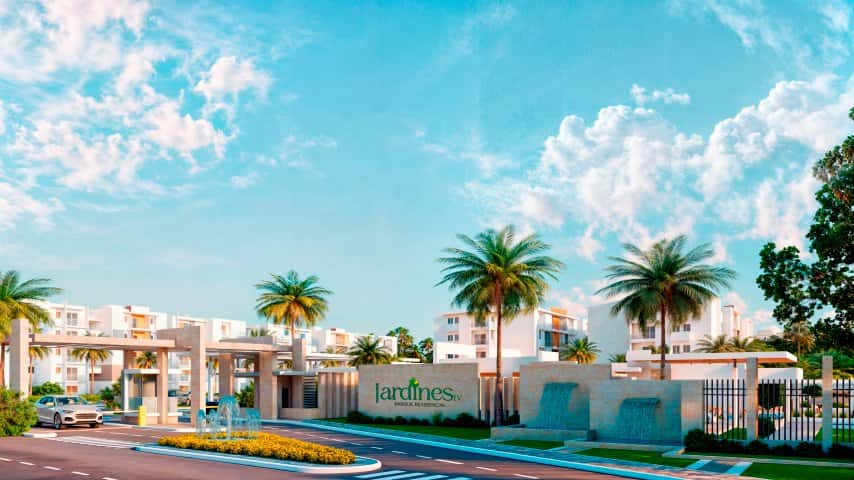 Jardines IV modern and elegant 1, 2 and 3 BR condos offering affordable prices and great rental potential; Bavaro