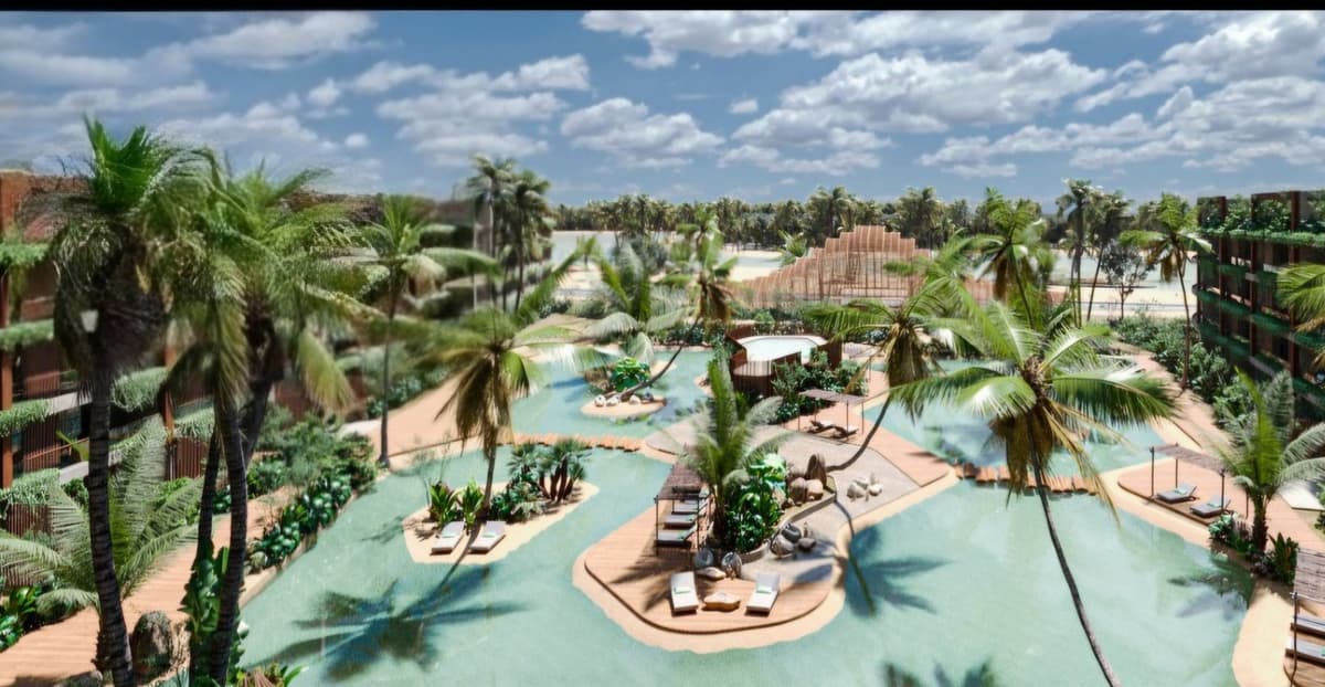 Chukum Lagoon modern 1 and 2 BR boutique-hotel-style condos with rental management - Vista Cana - Image 2