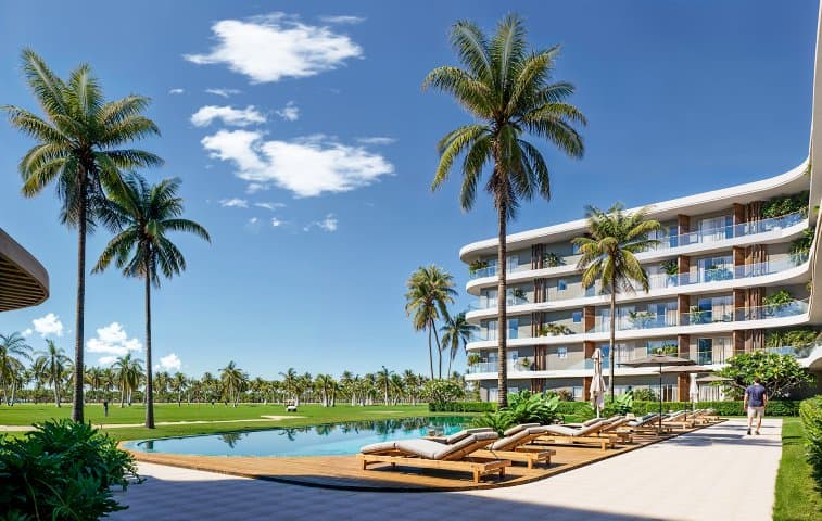 Azzure modern 1, 2 and 3 BR resort-style condos within the golf course - Coral Golf - Image 1