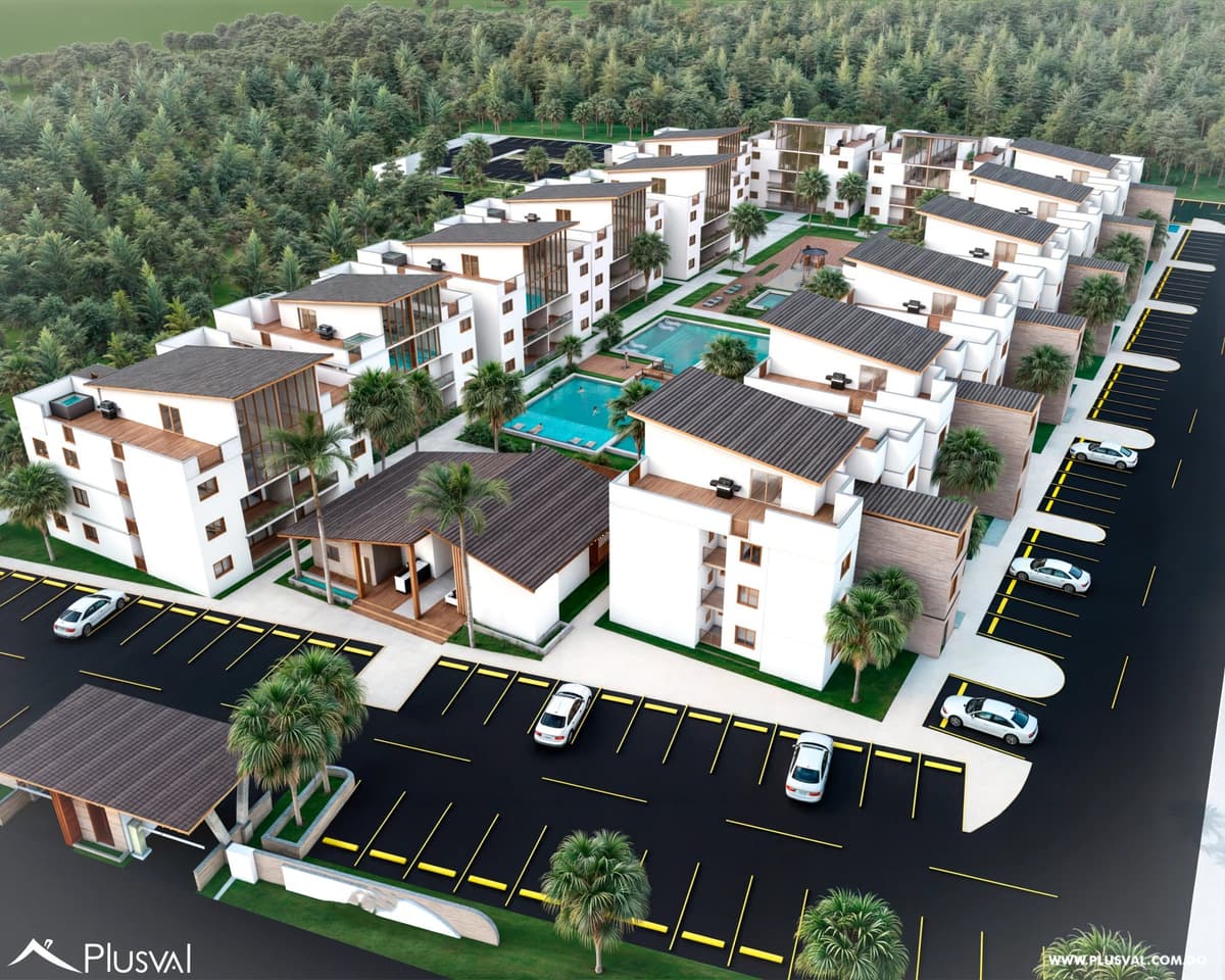 Proyecto de apartamentos en venta en Samana, Coson - Image 1