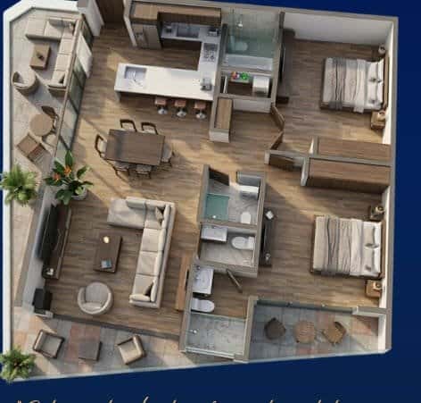 Elite Titanium Puerto Plata | Luxury 2BR Condo