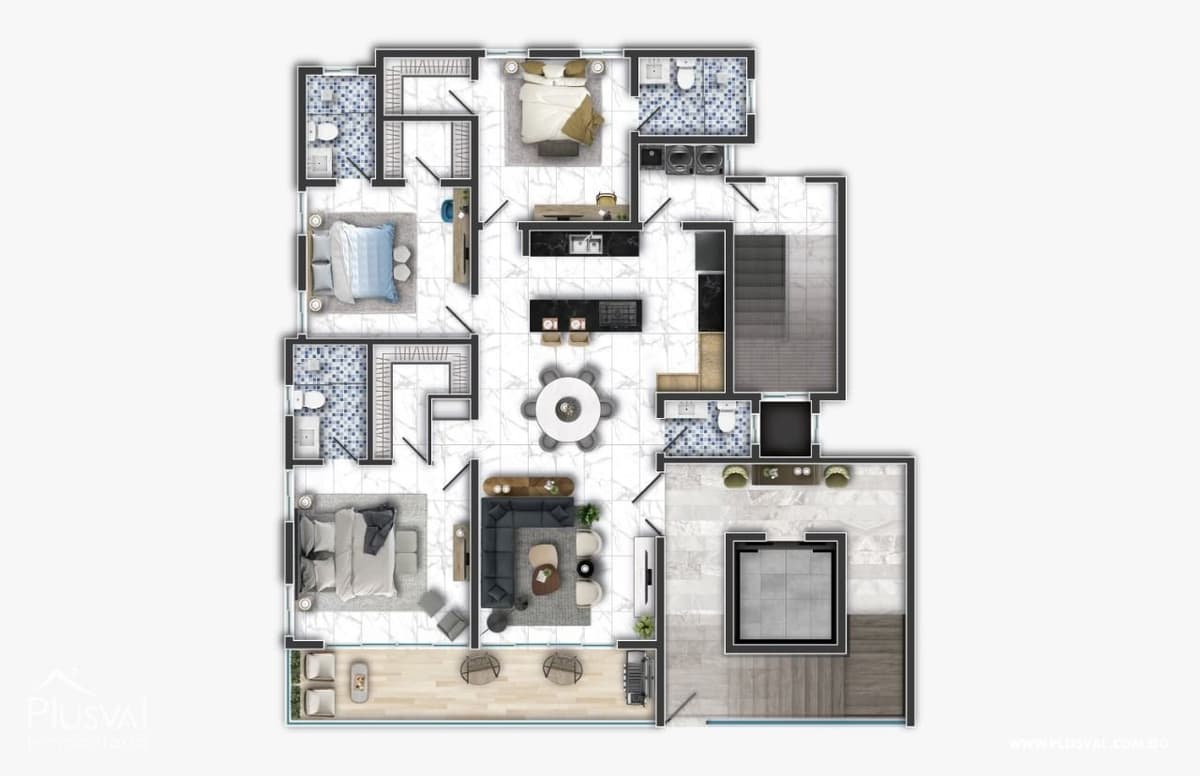 Exclusivo proyecto residencial en venta en la urbanización Thomén - Image 4