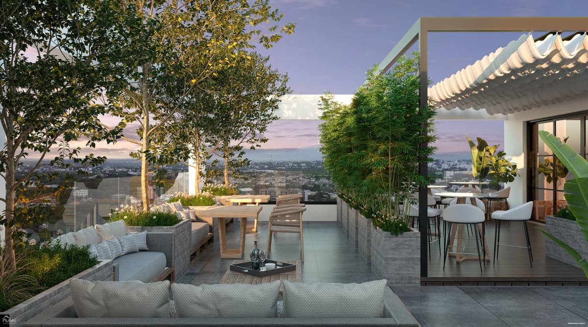 LIVING GOLDEN Amplio apartamentos en construcción con vistas panorámicas de 360 grados de la ciudad y sus alrededores. - Image 2