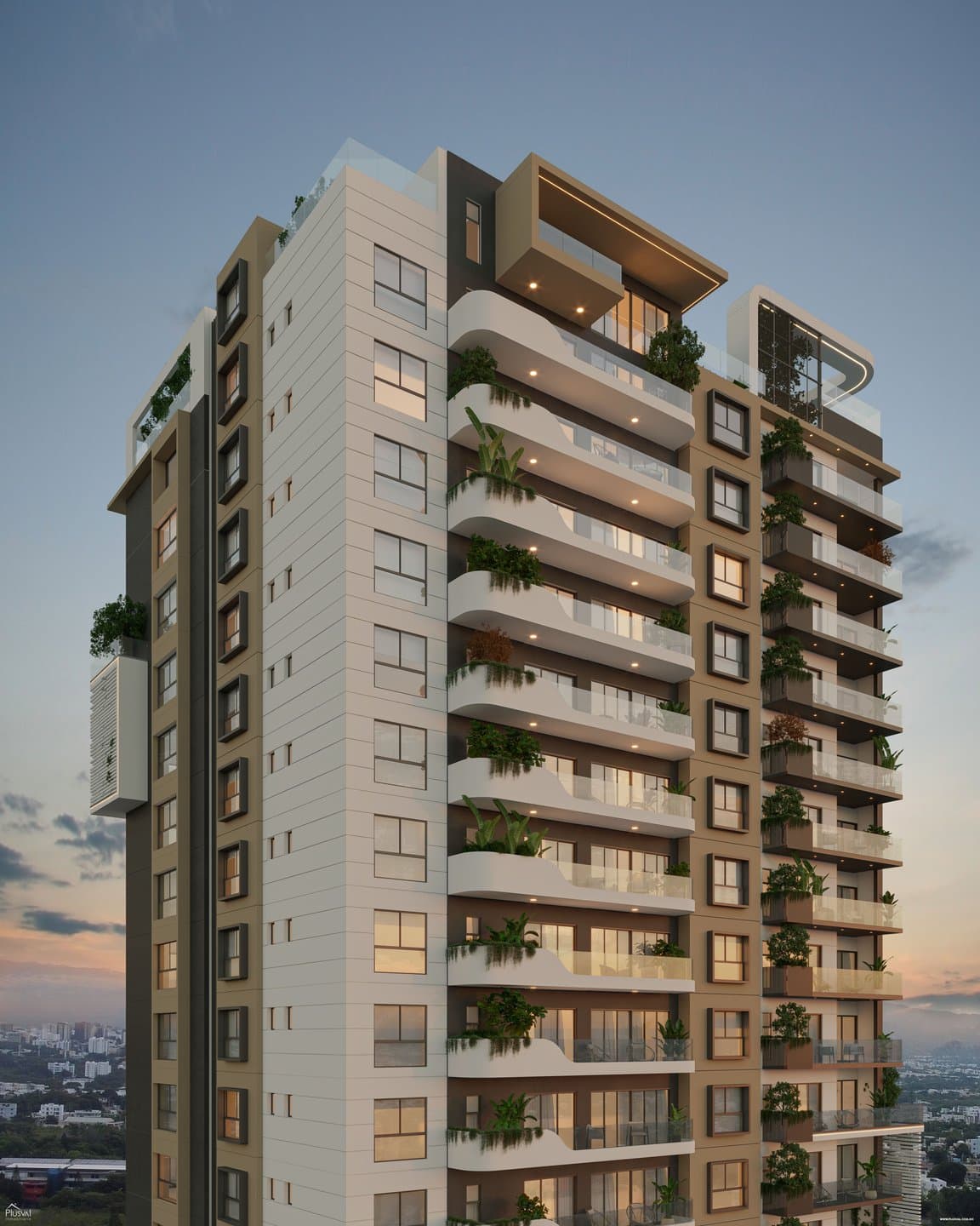 LIVING GOLDEN Amplio apartamentos en construcción con vistas panorámicas de 360 grados de la ciudad y sus alrededores. - Image 5